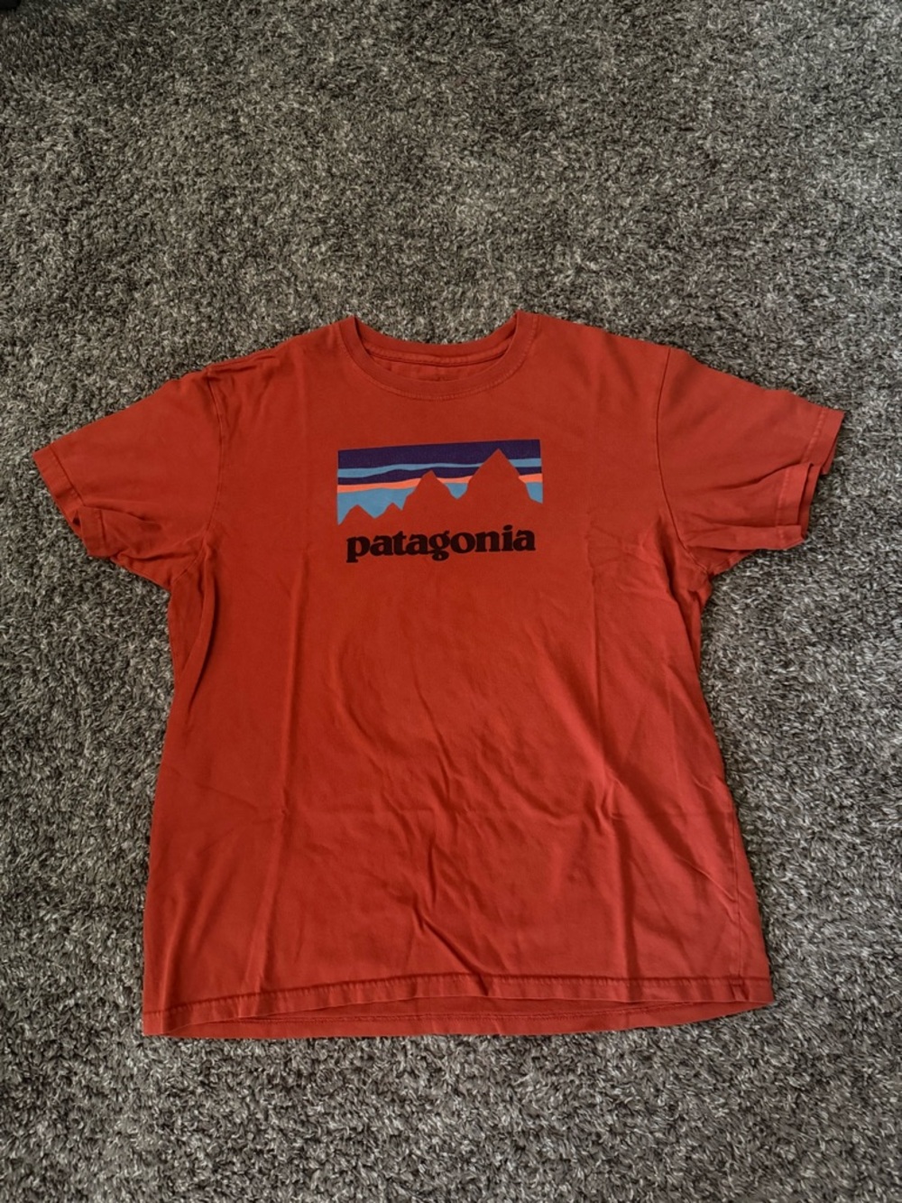 Men’s Patagonia P-6 Logo Responsibili Short Sleeve T Shirt 100% Organic Cotton
